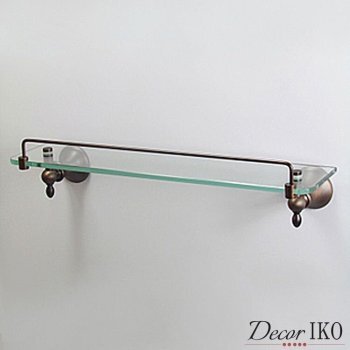 Стеклянная полка для ванной комнаты DN-10