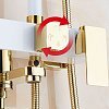 Белая душевая стойка WD-58 — фото 2