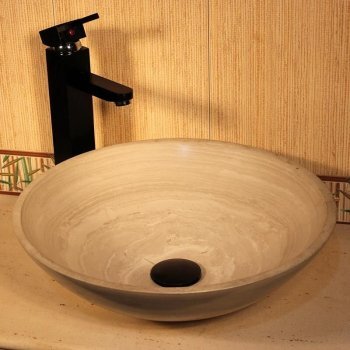 Раковина накладная из мрамора SS-21