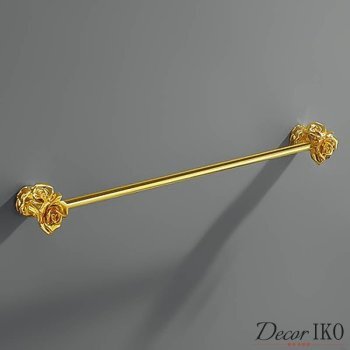 Одинарный держатель для полотенец Gold Rose CGR-07