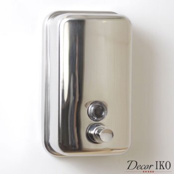 Дозатор для жидкого мыла DIS-500E глянцевый хром