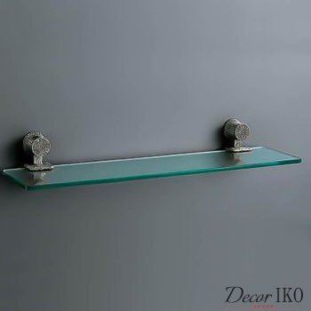 Стеклянная полка для ванной комнаты CRA-08