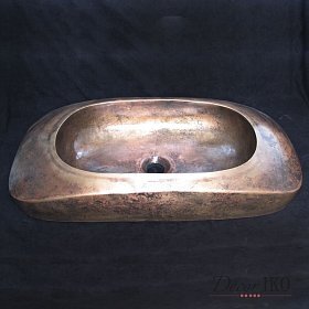 Раковина из бронзы BS-030-AG